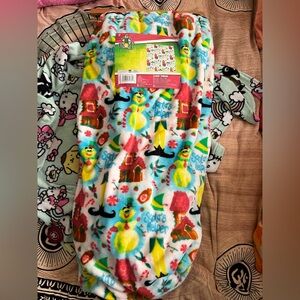 Elf Movie Holiday Christmas Santa Soft Throw Blanket NEW NWT